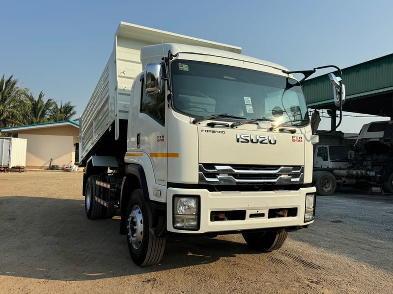ISUZU FTR 240 ปี 2563 ไมล์ 122,000 km. #6ล้อดั้ม กระบะดั้ม สามมิตร #LEK654 