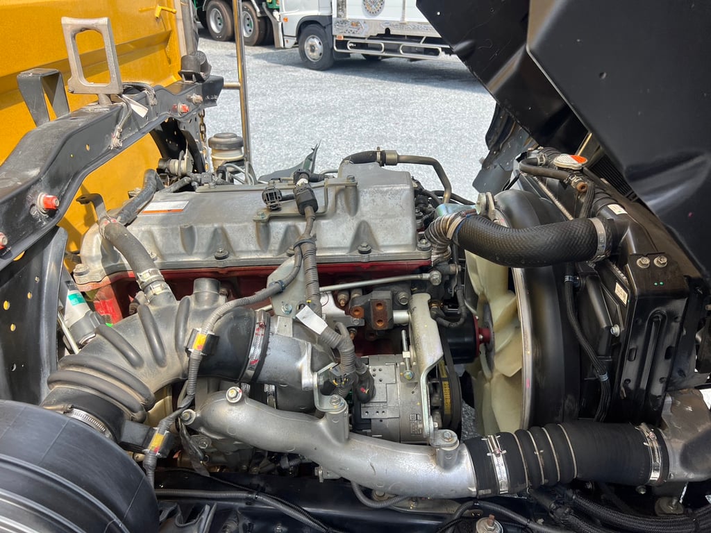  HINO FC9J 210 HP ไมล์ 290,000 KM.  #รถวัวกระบะอลูมิเนียม #LEK1066