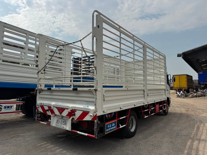 HINOFC9J 175 HP ปี63  เลขไมล์ 140,000 km. #6ล้อล่องกระบะยาว 5.50 ม.