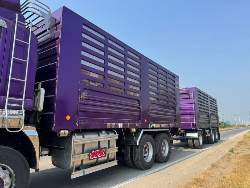 ISUZU FXZ 360 HP ปี 2565 ไมล์ 445,852 KM. #พ่วงแม่-ลูกไม่ดั้ม #LEK1234-1235