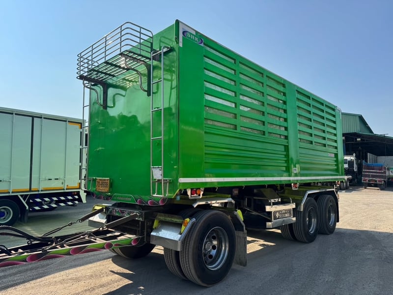 ISUZU FXZ 360 HP ปี 66 ไมล์ 500,000 KM. #พ่วงแม่ลูกกระบะดั้มอู่สหกิจ สแตนเลส #Lek1200-1201