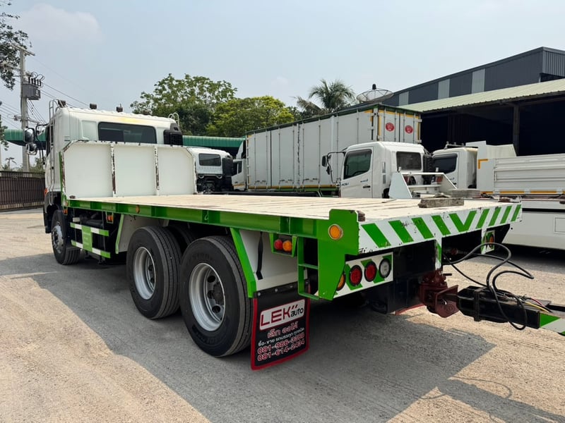 HINO FM2P 380 HP ปี 66 ไมล์ 53,761 km. #พื้นเรียบ แม่+ลูก #LEK 1247-1248