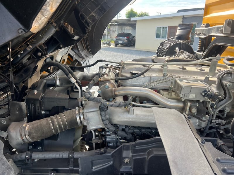 HINO FM1A 344HP ปี 66 ไมล์ 284,400 km. #10ล้อพ่วงเกษตร #LEK939-940