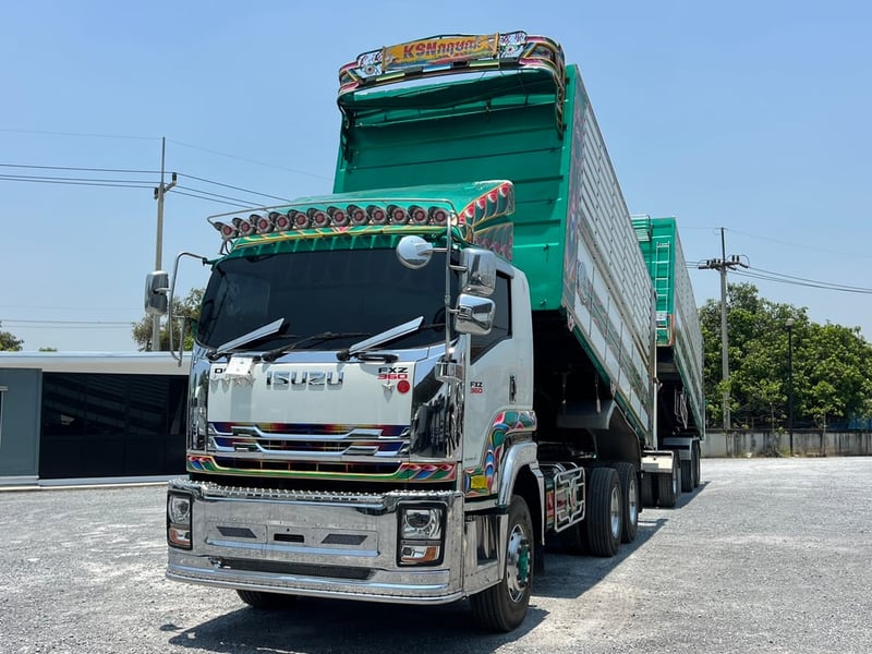 ISUZU FXZ 360HP ปี 2566 ไมล์ 193,000 km. #กระบะอลูมิเนียม พื้นเหล็ก ต่ออู่ธวัชชัย #LEK1115-1116 ISUZU FXZ 360HP ปี 2566 ไมล์ 193,000 km. #กระบะอลูมิเนียม พื้นเหล็ก ต่ออู่ธวัชชัย #LEK1115-1116