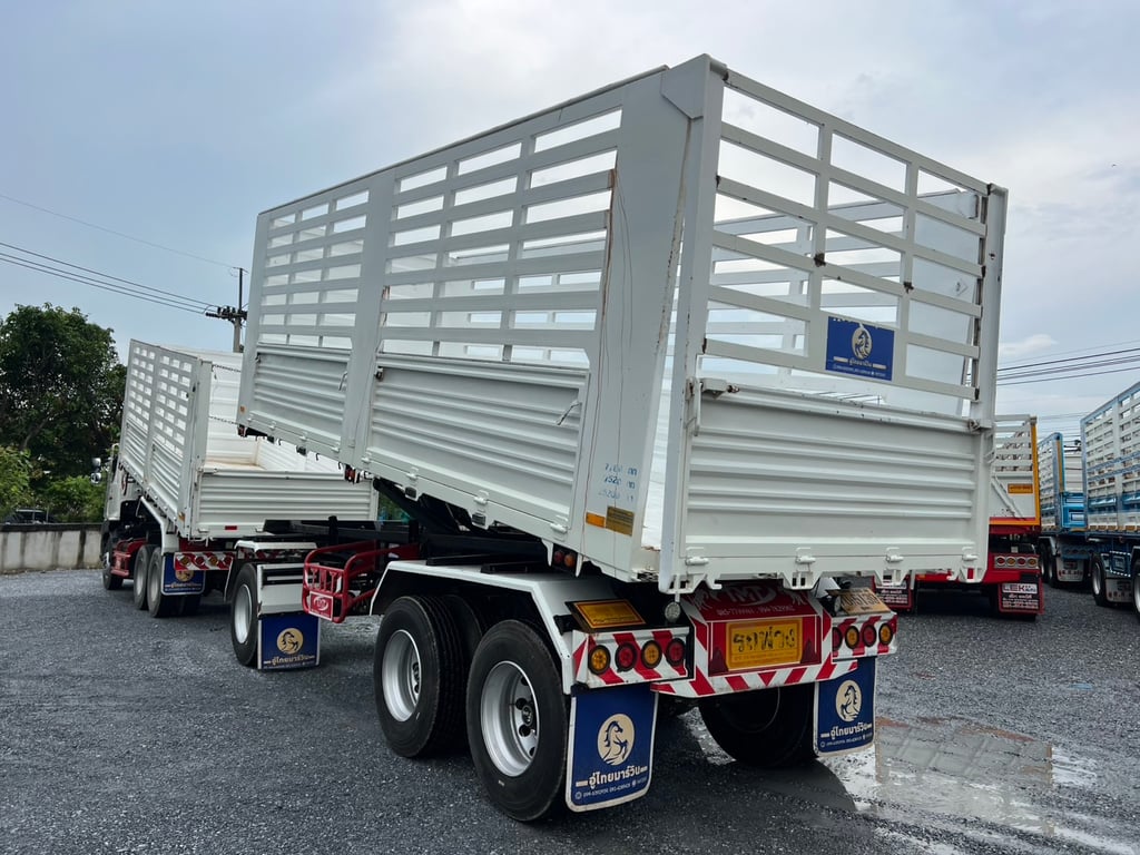 HINO FM2P 380 HP ปี66 ไมล์62,400 #กระบะดั้มเกษตร แม่-ลูก #LEK 638,696