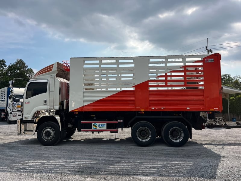  ISUZU FXZ 360 HP MTแท้ ปี 66 ไมล์ 168,000 km. #กระบะ SKT 7 รั้ว คอกเกษตร #LEK 1260-1261