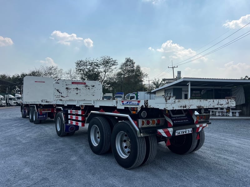 HINO 380 Fm2p ปี66 ไมล์ 148,800km. #แม่+ลูกพื้นเรียบดั้ม #LEK 1153-1154 HINO 380 Fm2p ปี66 ไมล์ 148,800km. #แม่+ลูกพื้นเรียบดั้ม #LEK 1153-1154