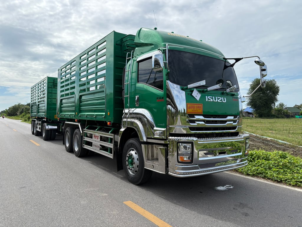 ISUZU FXZ 360 ปี67 ไมล์175,000 KM. #ดั้มเกษตรแม่ลูก #LEK 933-934 ISUZU FXZ 360 ปี67 ไมล์175,000 KM. #ดั้มเกษตรแม่ลูก #LEK 933-934