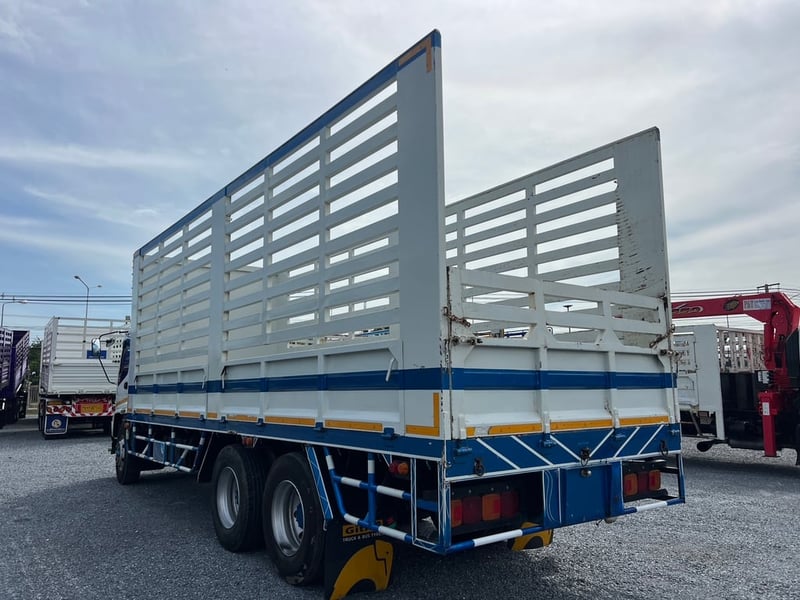 ISUZU DEGA FVM230 เพลาเดียว maxload ปี51 #กระบะเหล็ก ยาว7.50 ม.#LEK 887