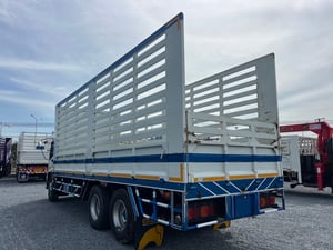 ISUZU DEGA FVM230 เพลาเดียว maxload ปี51 #กระบะเหล็ก ยาว7.50 ม.#LEK 887