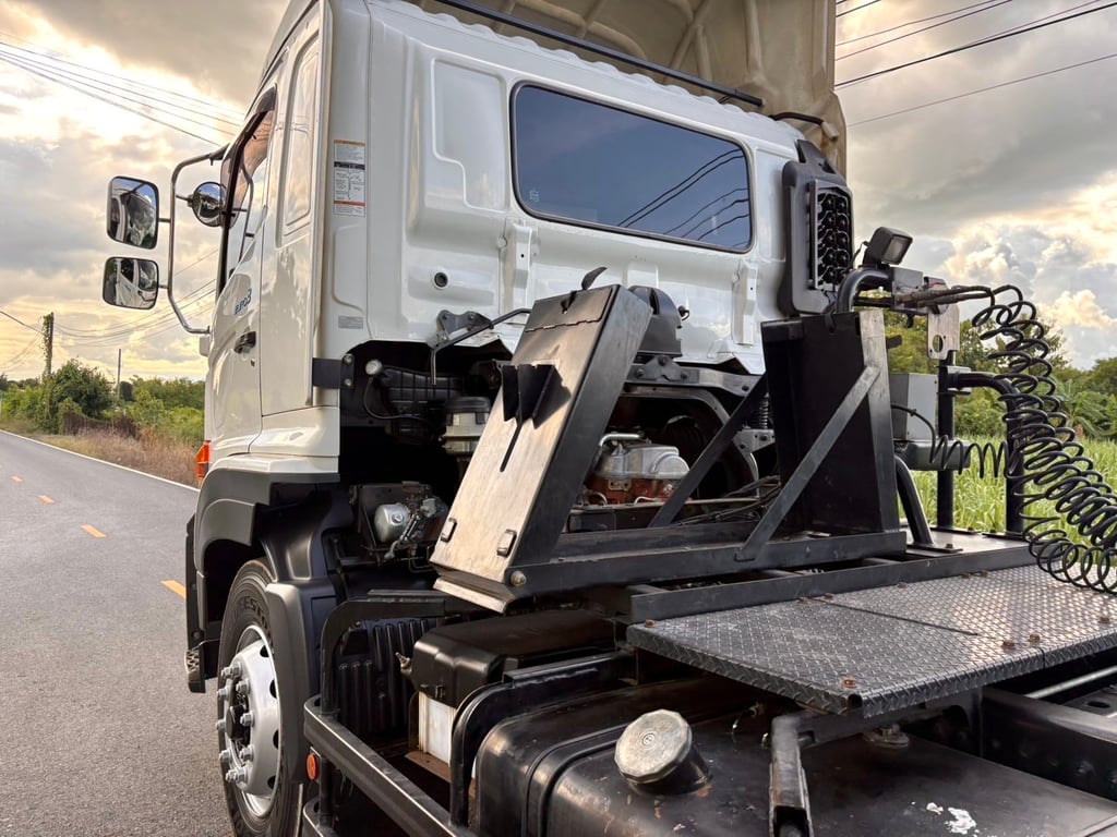 ็HINO FM1A 344HP ปี65 ไมล์ 193,200 km. #หัวลาก #LEK957