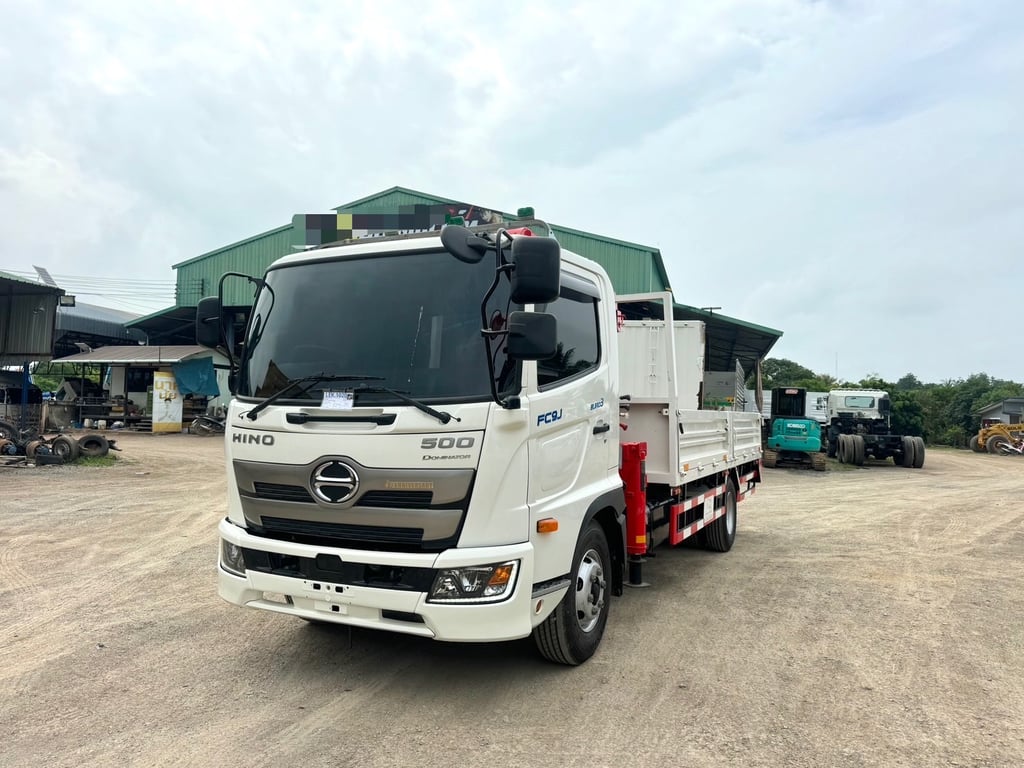 HINO FC9J 210HP ปี66 (ธันวา) ไมล์น้อย 103,000km. #รถ6ล้อเครน #รถ6ล้อเครน HINO FC9J 210HP ปี66 (ธันวา) ไมล์น้อย 103,000km. #รถ6ล้อเครน #รถ6ล้อเครน