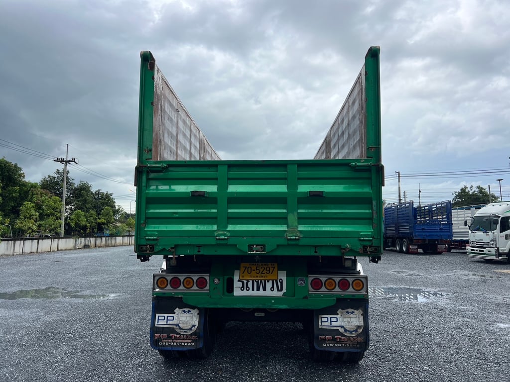 lSUZU FXZ 360 หน้า GIGA ปี 66 เลขไมล์เพียง 306,000 KM #กระบะดั้ม PP TRUCK กระบะเหล็กกึ่งเกษตร #LEK951-952 