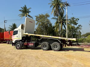 HINO 380 Fm2p ปี66 ไมล์ 148,800km. #แม่+ลูกพื้นเรียบดั้ม #LEK 1153-1154
