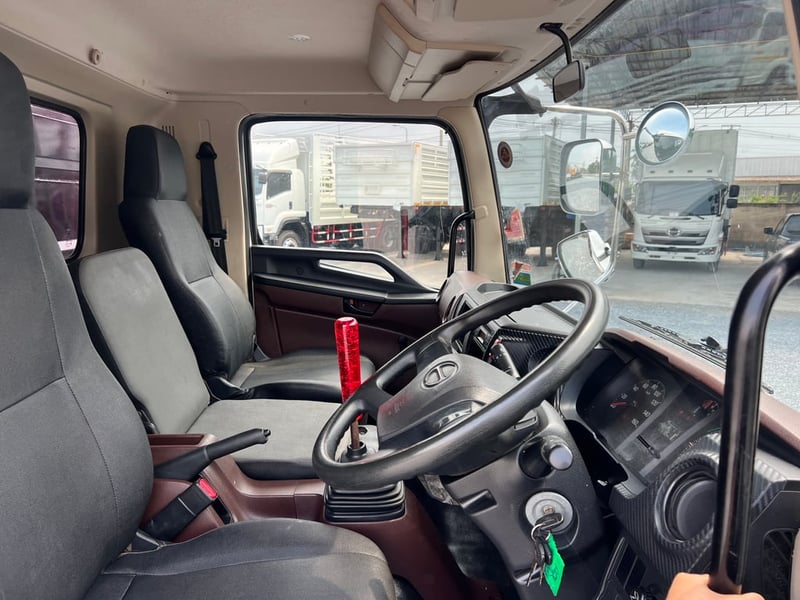 HINO FC9J 210 แรงม้า ปี 2566 ไมล์ 275,000 กม. #8ล้อ กระบะเหล็กเปิดข้าง  ยาว 6.60 เมตร #Lek980 