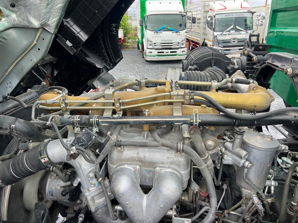 lSUZU FXZ 360 หน้า GIGA ปี 66 เลขไมล์เพียง 306,000 KM #กระบะดั้ม PP TRUCK กระบะเหล็กกึ่งเกษตร #LEK951-952 