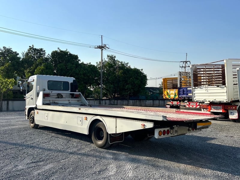  HINO FC9J 175HP ปี59 ไมล์ 607,000 KM. #รถสไลด์ 6 ล้อ #LEK1196