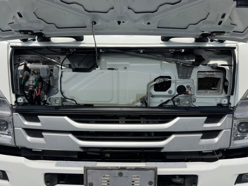 ISUZU FRR 210 HP ปี66 ไมล์ 27,000 KM. #6ล้อคอกเหล็กแผงสูง เปิดได้รอบด้าน #LEK 1072 