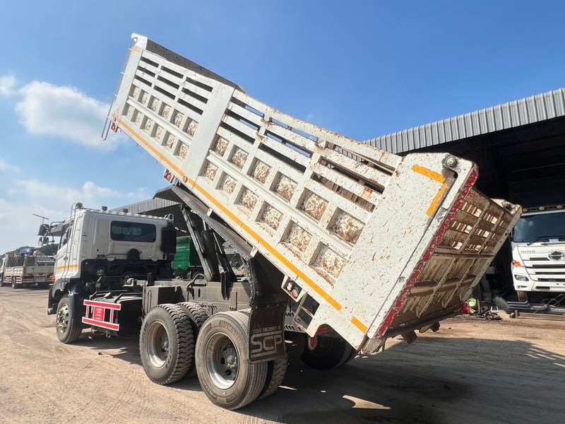 HINO FM1A 344 HP ปี 66 ไมล์ 39,991 km. #10ล้อกระบะดั้มเหล็ก ##LEK1099 HINO FM1A 344 HP ปี 66 ไมล์ 39,991 km. #10ล้อกระบะดั้มเหล็ก ##LEK1099