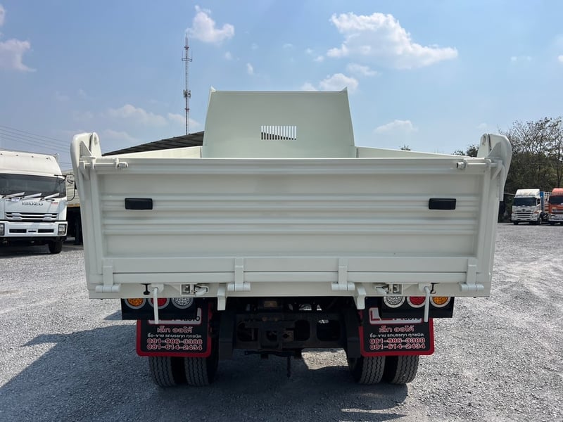 HINO DOMINATOR FC9J 155 HP ปี 63 ไมล์ 96,011 กม. #กระบะดั้มสามมิตร SMM ยาว 4 ม. # LEK866 