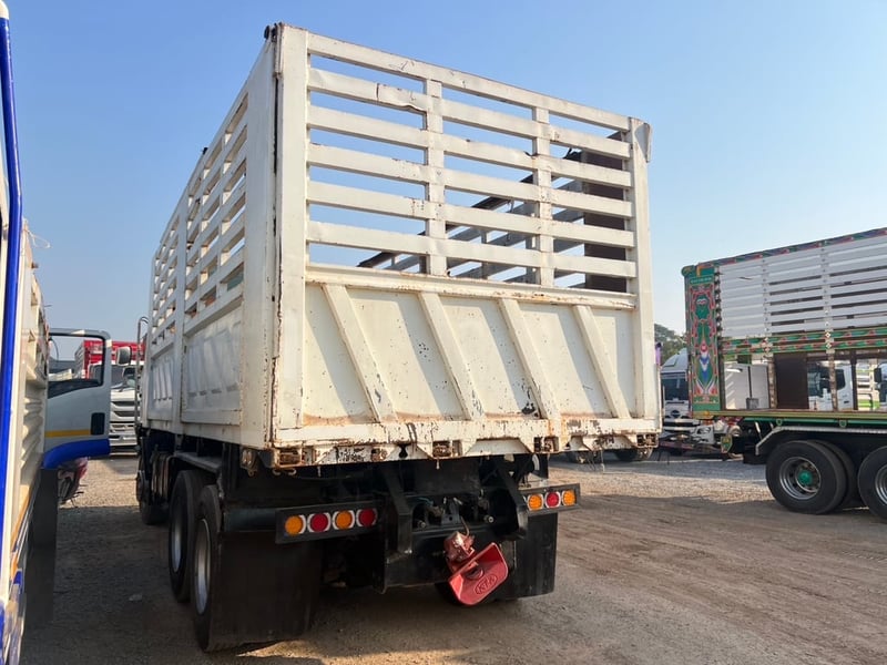 HINO MEGA FM1A 344 HP ปี 55 ไมล์ 423,000 km. #กระบะดั้มคอกสูง #LEK888