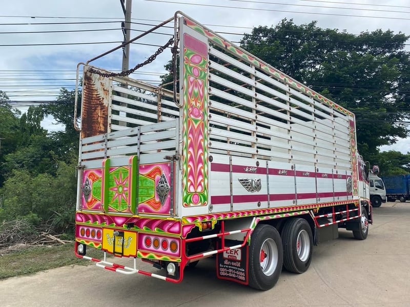 กระบะล่อง อะลูมิเนียม คาน 86 ยกลงจากhino #L24