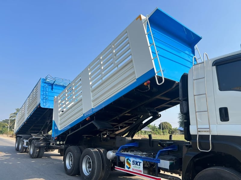  ISUZU FXZ 360 ปี65 ไมล์ 33,000 KM. #พ่วงแม่ลูก  #LEK353-852