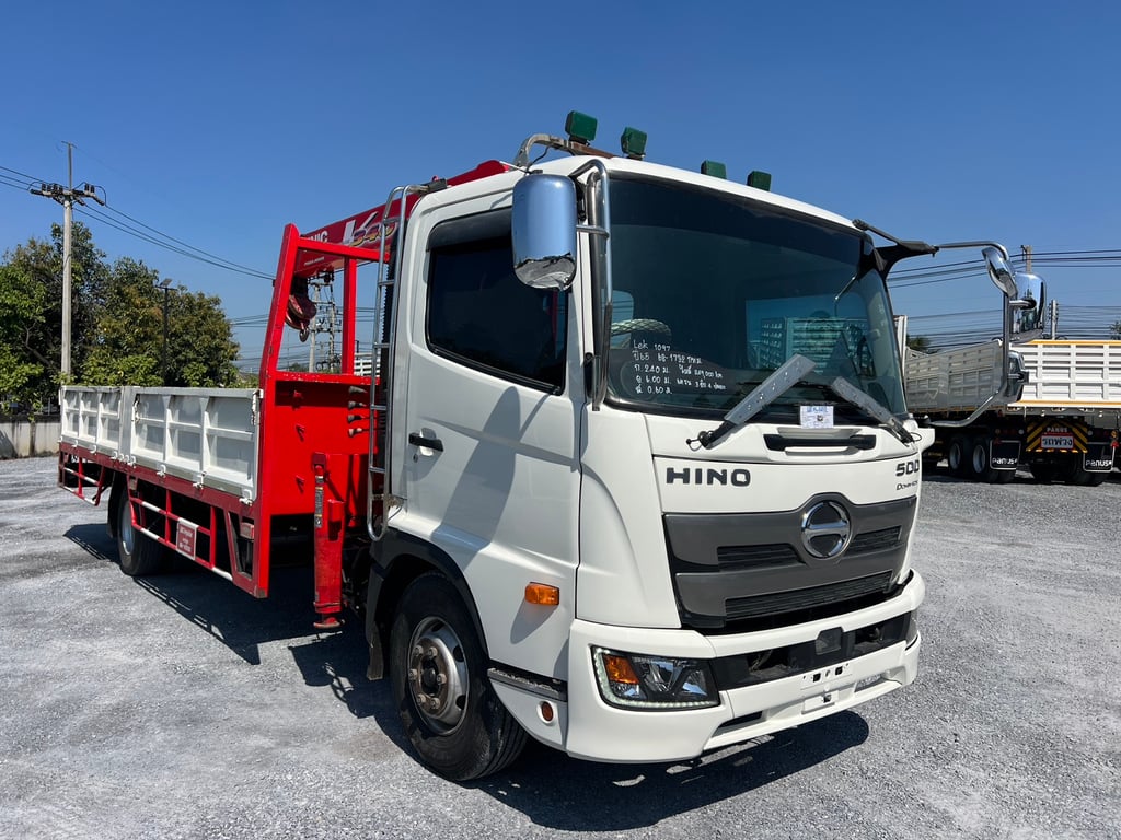 HINO FC9J 210HP ปี66 ไมล์ 249,264 KM. #6ล้อเครน #LEK 1097 HINO FC9J 210HP ปี66 ไมล์ 249,264 KM. #6ล้อเครน #LEK 1097