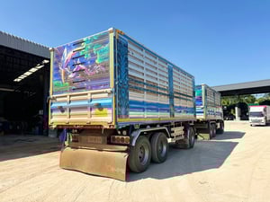 ISUZU FXZ 360 HP ปี 66 ไมล์ 168,000 KM. #พ่วงแม่ลูก ดั้มเกษตร #Lek1117-1118