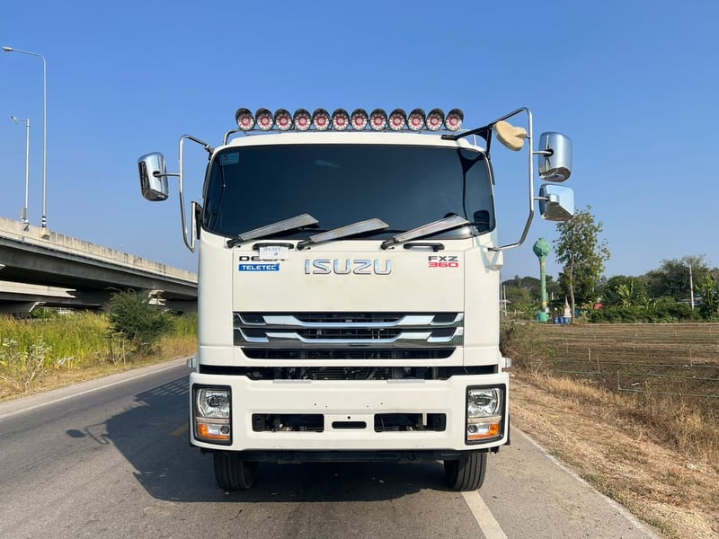  ISUZU FXZ 360 ปี65 ไมล์ 33,000 KM. #พ่วงแม่ลูก  #LEK353-852
