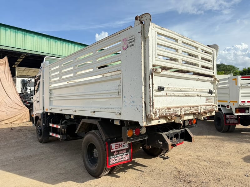 HINO FC9J 175HP ปี66 ไมล์ 33,300 กม. #6ดั้ม กระบะดั้ม สามมิตร #LEK923