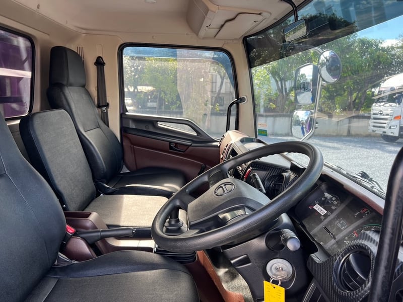 HINO FC9J 210 HP ปี64 ไมล์ 347,000 Km. # กระบะเหล็กยาว 6.60  ม.#LEK 737