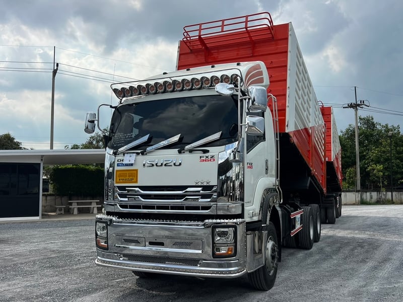  ISUZU FXZ 360 HP MTแท้ ปี 66 ไมล์ 168,000 km. #กระบะ SKT 7 รั้ว คอกเกษตร #LEK 1260-1261