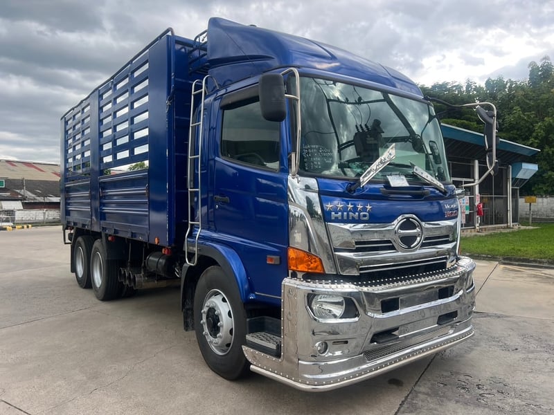 HINO VICTOR FL8J 260 HP ปี 2564 เพลาเดียว 10 ล้อ คอกเหล็ก ยาว 6.10 ม. LEK770