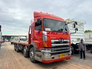 HINO S700  ปี65 ไมล์ 502,000 KM. #12ล้อพื้นเรียบ #LEK 972