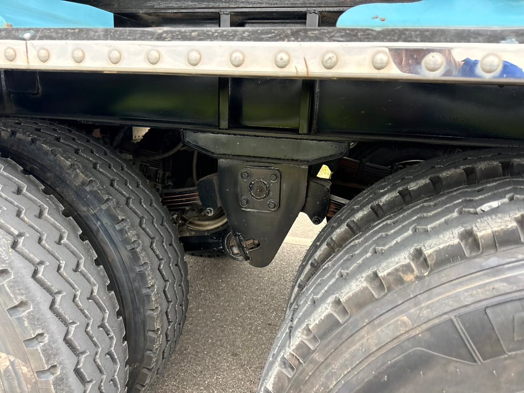 ISUZU FXZ 360HP ไมล์ 56,449km. #10ล้อพ่วงดิน กระบะดั้มอลูมิเนียม อู่ ST #