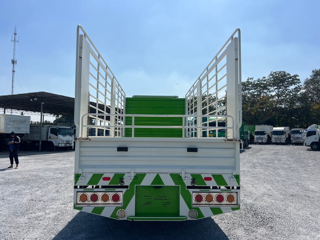 HINO FC9J 175 HP ปี 65 ไมล์ 11,700 กม. #6ล้อล่องกระบะเหล็ก #LEK1106