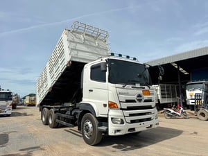 HINO FM1A 344 ปี66 ไมล์น้อย 144,000 km. #10ล้อ กระบะดั้ม พนัส panus #LEK616 