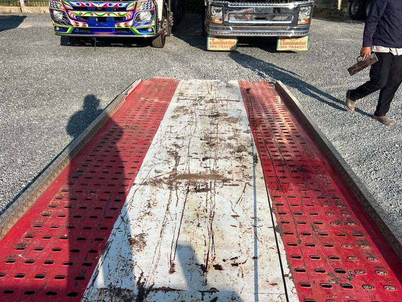  HINO FC9J 175HP ปี59 ไมล์ 607,000 KM. #รถสไลด์ 6 ล้อ #LEK1196