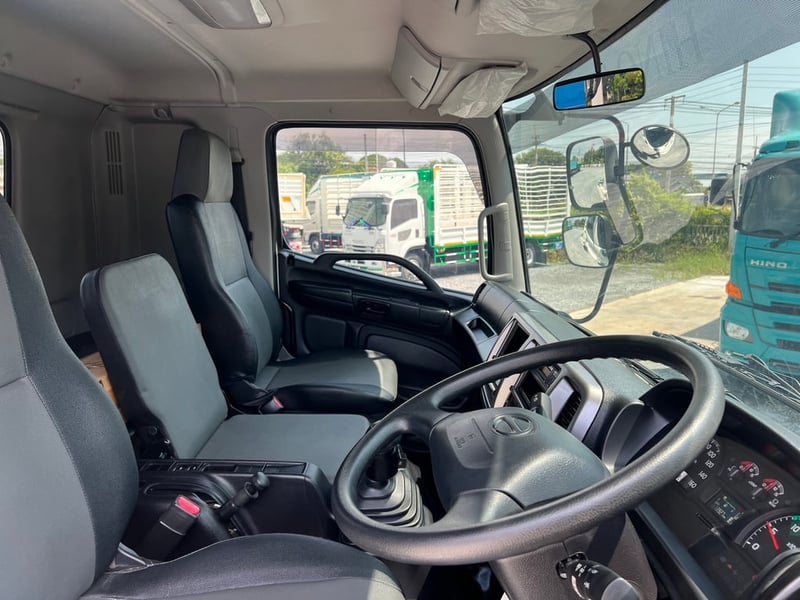 ็HINO FM1A 344 แรงม้า ปี 66 ไมล์แท้แค่ 13,000 KM. #10ล้อเครน XCMG 6.5 ตัน (4 ปลอก 3 ชัก) #LEK1058 