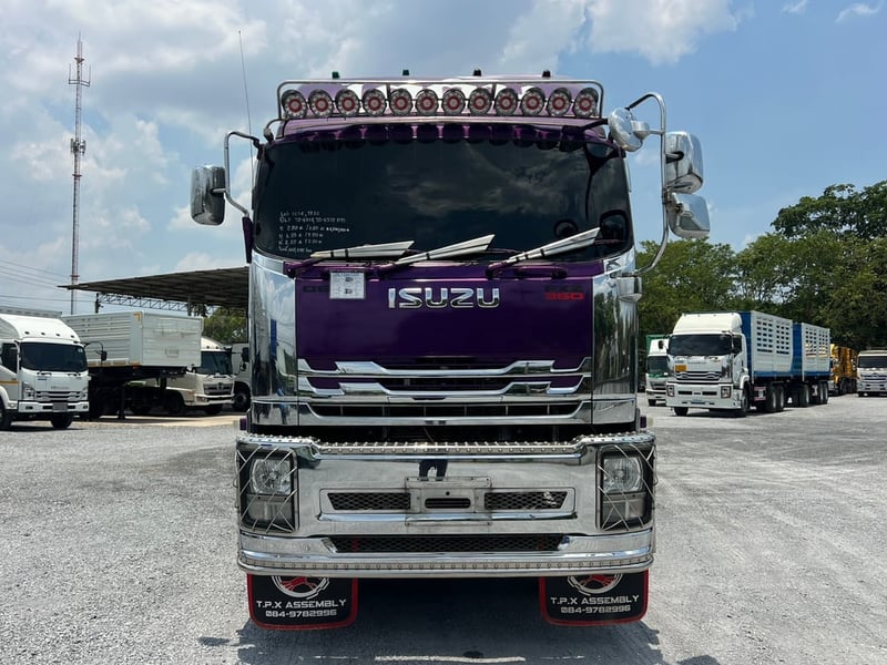 ISUZU FXZ 360 HP ปี 2565 ไมล์ 445,852 KM. #พ่วงแม่-ลูกไม่ดั้ม #LEK1234-1235 ISUZU FXZ 360 HP ปี 2565 ไมล์ 445,852 KM. #พ่วงแม่-ลูกไม่ดั้ม #LEK1234-1235