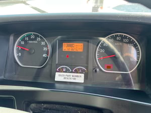 ISUZU FRR 210 HP ปี 66 ไมล์ 321,816  KM. #6ล้อล่องกระบะเหล็ก #LEK1125