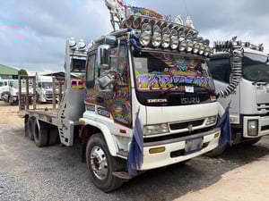 ISUZU FVM230 ปี46 เพลาเดียว #10ล้อท้ายลาดแม็คโคร #LEK1021 ISUZU FVM230 ปี46 เพลาเดียว #10ล้อท้ายลาดแม็คโคร #LEK1021