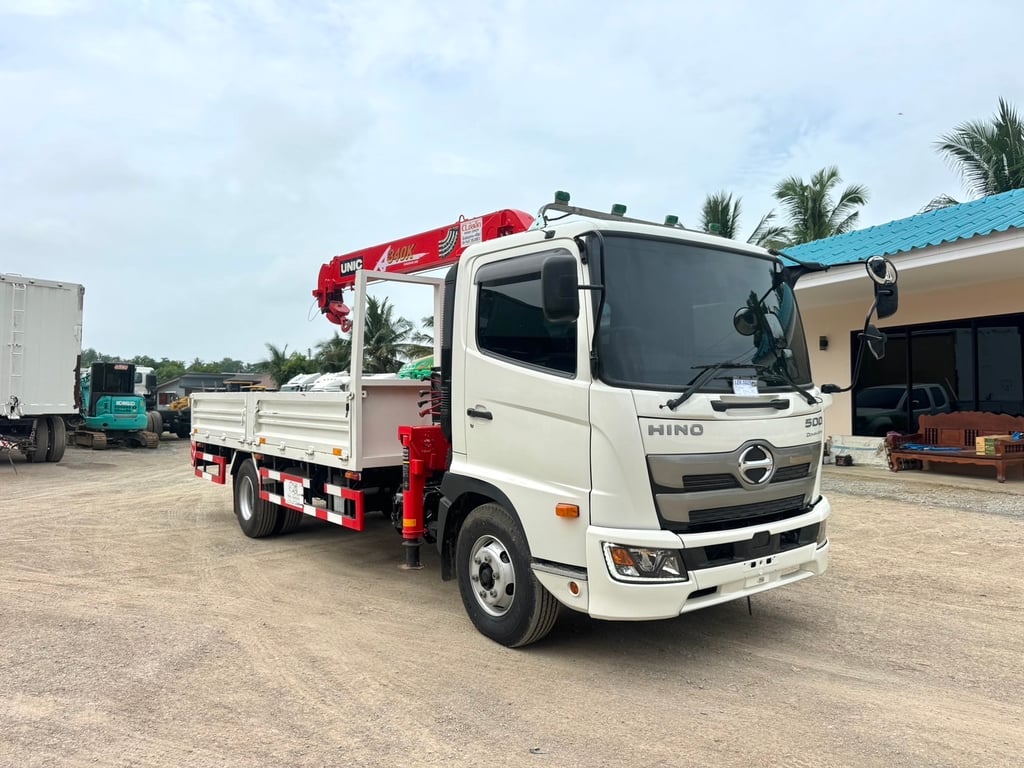 HINO FC9J 210HP ปี66 (ธันวา) ไมล์น้อย 103,000km. #รถ6ล้อเครน #รถ6ล้อเครน HINO FC9J 210HP ปี66 (ธันวา) ไมล์น้อย 103,000km. #รถ6ล้อเครน #รถ6ล้อเครน