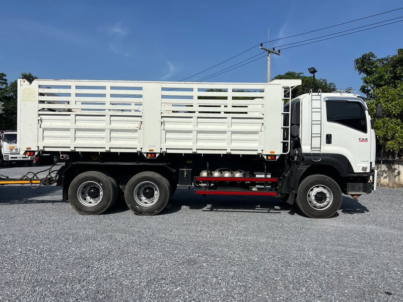 ISUZU FXZ 360 HP ปี 65 ไมล์ 88,105 KM.  #แม่ลูกพ่วงกระบะดั้มพนัส (Panus)#LEK 854-643