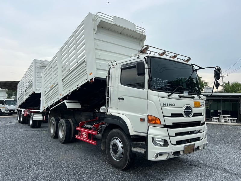 HINO FM2P 380 HP ปี66 ไมล์62,400 #กระบะดั้มเกษตร แม่-ลูก #LEK 638,696 HINO FM2P 380 HP ปี66 ไมล์62,400 #กระบะดั้มเกษตร แม่-ลูก #LEK 638,696