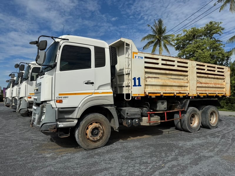 UD TRUCKS CWE 280 HP ปี 62 ไมล์ 59,946 KM.#กระบะดั้ม ดิน หินต่ออู่ไทยรุ่ง(TTR) UD TRUCKS CWE 280 HP ปี 62 ไมล์ 59,946 KM.#กระบะดั้ม ดิน หินต่ออู่ไทยรุ่ง(TTR)