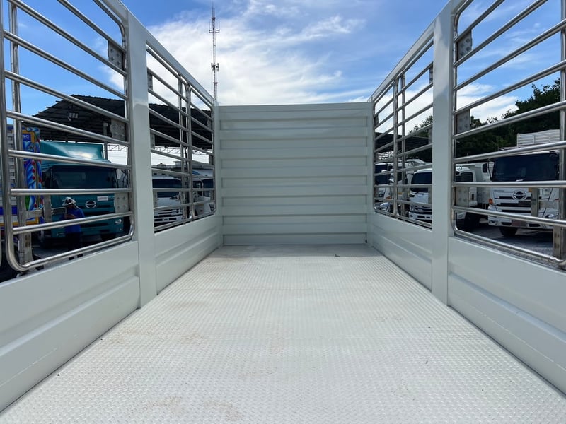 HINO FC9J 210HP ปี64 #กระบะเหล็กลูกรั้วเลส #LEK754 