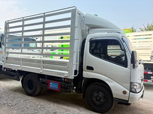 HINO XZU 150 HP ปี 67  ไมล์ 177,000km. # 6 ล้อเล็ก กระบะคอก ยาง 3.50 ม. #LEK 1164 