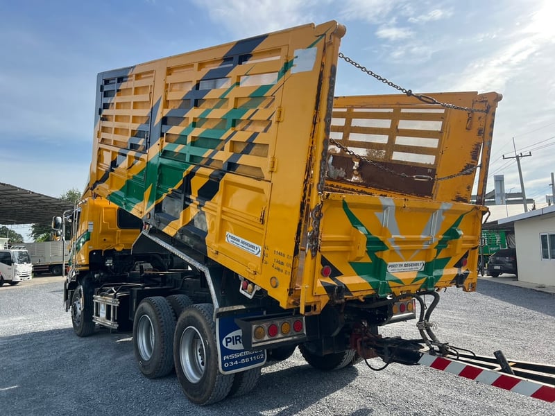 HINO FM1A 344HP ปี 66 ไมล์ 284,400 km. #10ล้อพ่วงเกษตร #LEK939-940